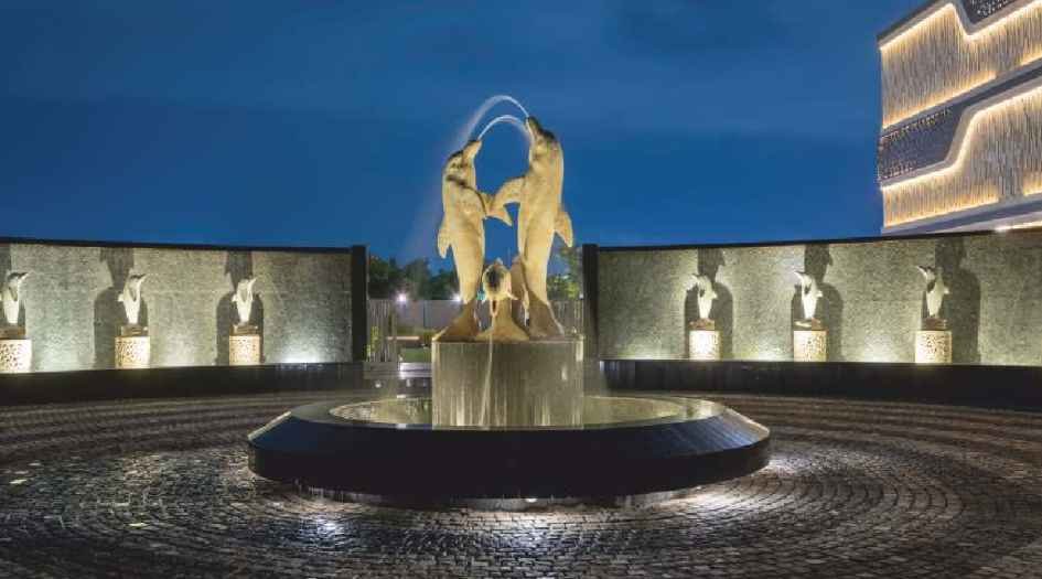 Majestique-Towers-entrance-area